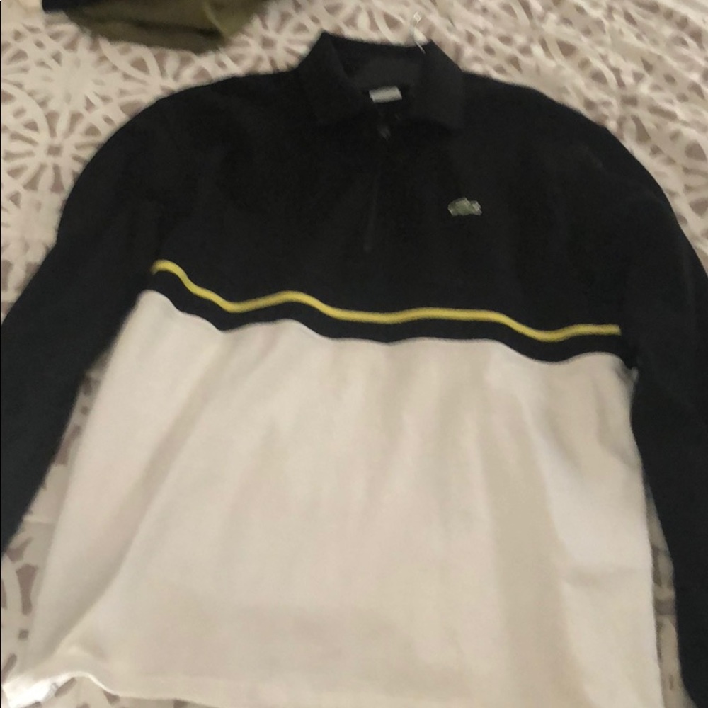 Half zip up shirt